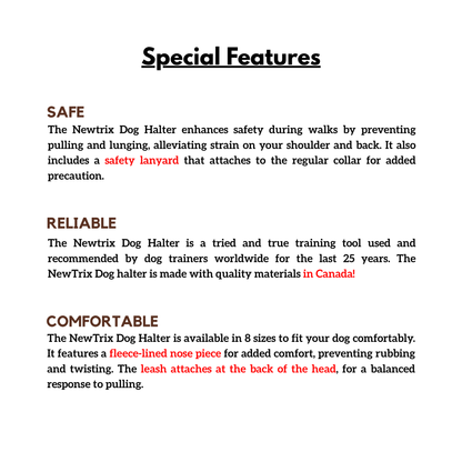 The NewTrix Dog Halter