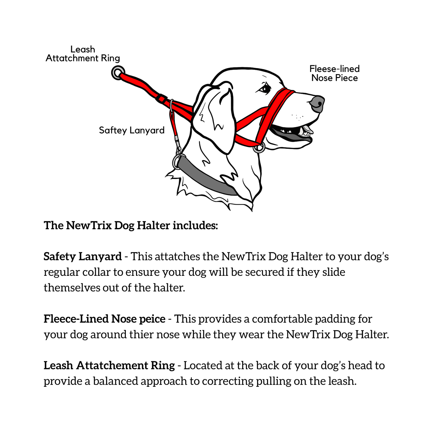 The NewTrix Dog Halter